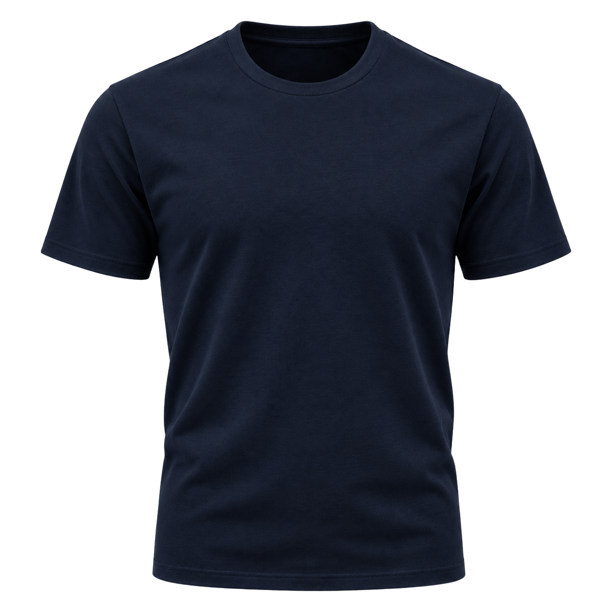 Premium Cotton Crew Neck T-Shirt – Navy Blue | GRIINBOUND